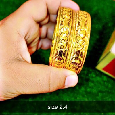 Golden Look Bangles for Women – Best for Functions