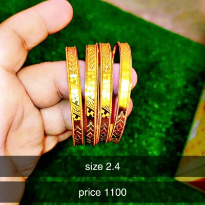 Artificial Golden Bangles: Elegant Beauty, Affordable Luxury
